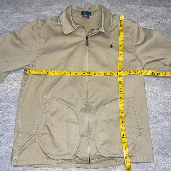 Polo Ralph Lauren XL 16-18 Vintage Chore Barn Husband Jacket Pockets Canvas - Picture 2 of 8